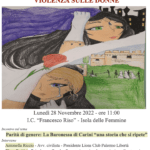 Giornata internazionale contro la violenza sulle donne: Parità di genere – La Baronessa di Carini “una storia che si ripete”