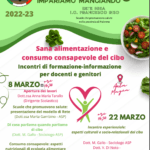 Healthy – Impariamo mangiando Sana alimentazione e consumo consapevole del cibo – incontri di formazione- informazione per docenti e genitori